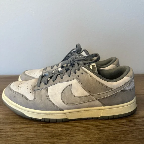 Nike | Shoes | Nike Dunk Low Size 5 Grey | Poshmark